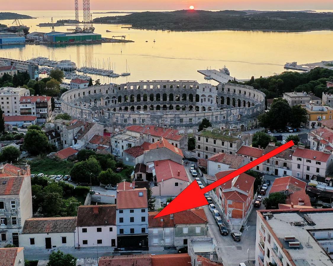 Apartments Dream In Arena 1 Pula Center Free Parking Eksteriør bilde